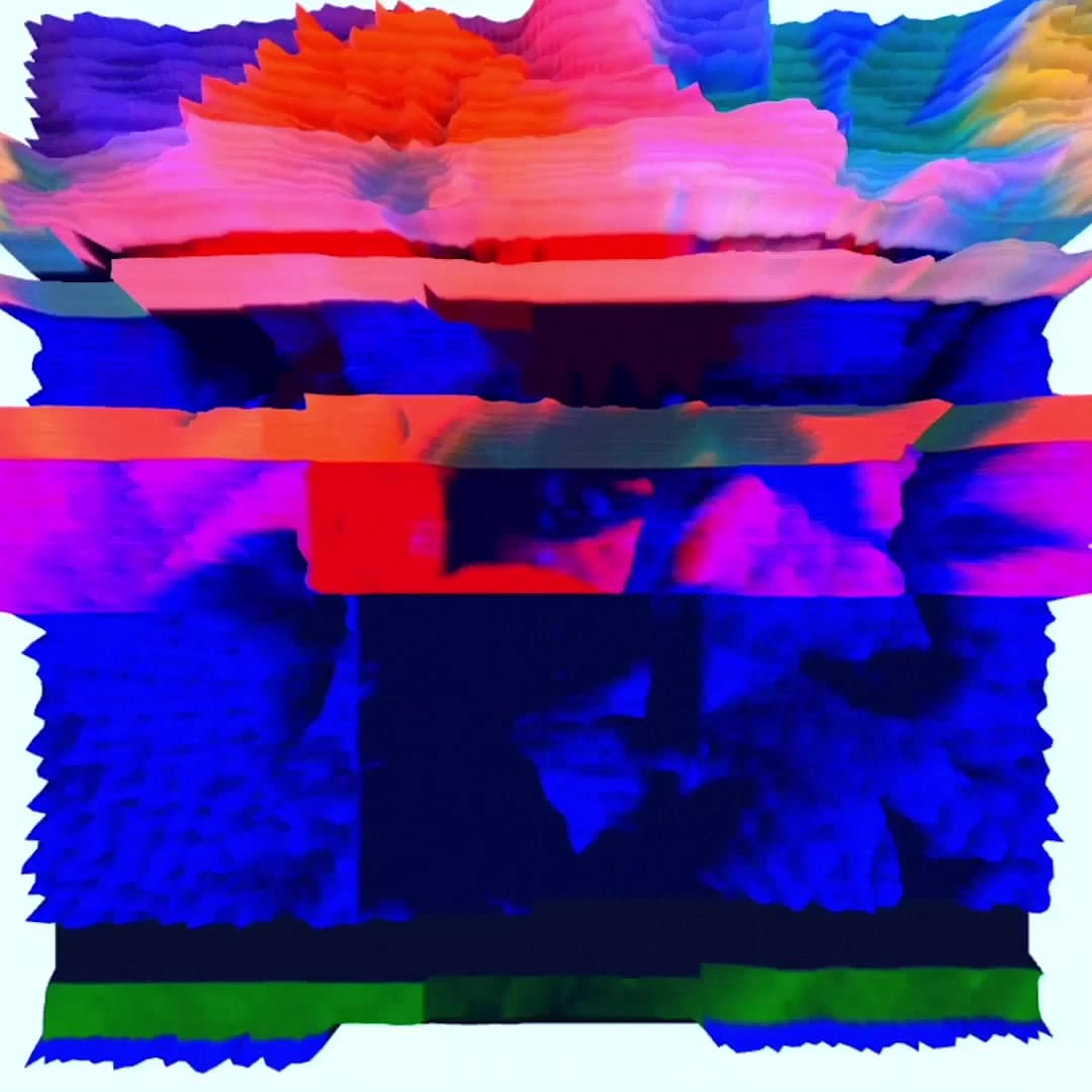 ALPHAG3N generative datamosh artwork